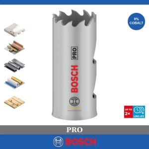 Bosch Pro 22 mm Multi Vidalı Bi-Metal Panç 2608901496