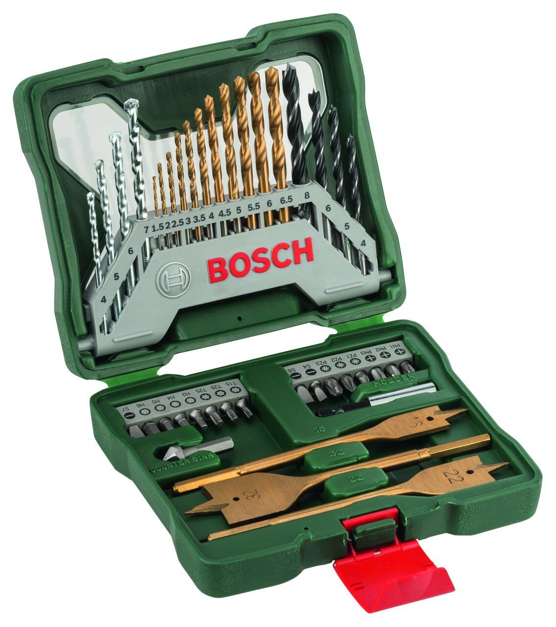 Bosch X-Line 40 Parça Titanyum Karışık Aksesuar Seti 2607019600