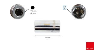 Ceta Form BT/8001 1/4” Bits Tutucu Lokma