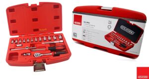 Ceta Form 4-13 mm 1/4” Lokma Takımı Plastik Çantalı 18 Parça C00-18PH2