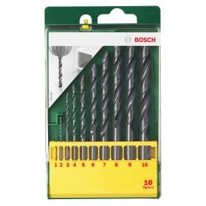 Bosch 10 Parça HSS-R Matkap Ucu Seti HSS-R 2607019442