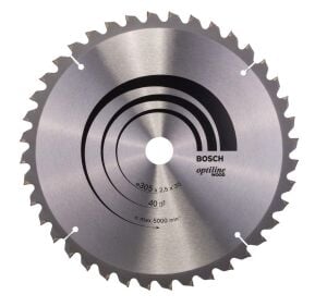 Bosch Optiline Ahşap 305x30 mm 40 Diş Daire Testere Bıçağı 2608640440