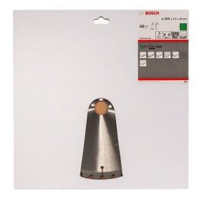 Bosch Optiline Ahşap 305x30 mm 40 Diş Daire Testere Bıçağı 2608640440