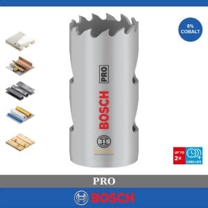 Bosch Pro 25 mm Multi Vidalı Bi-Metal Panç 2608901498