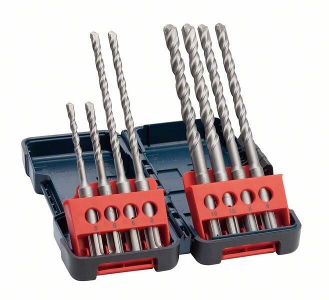 Bosch SDS-Plus Matkap Uç Seti 8'li Ø5-10mm TBox 2607019903