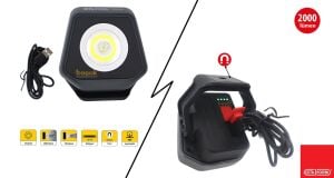 Ceta Form 2000 Lümen Şarjlı Led Projectör Lamba R14-CF20