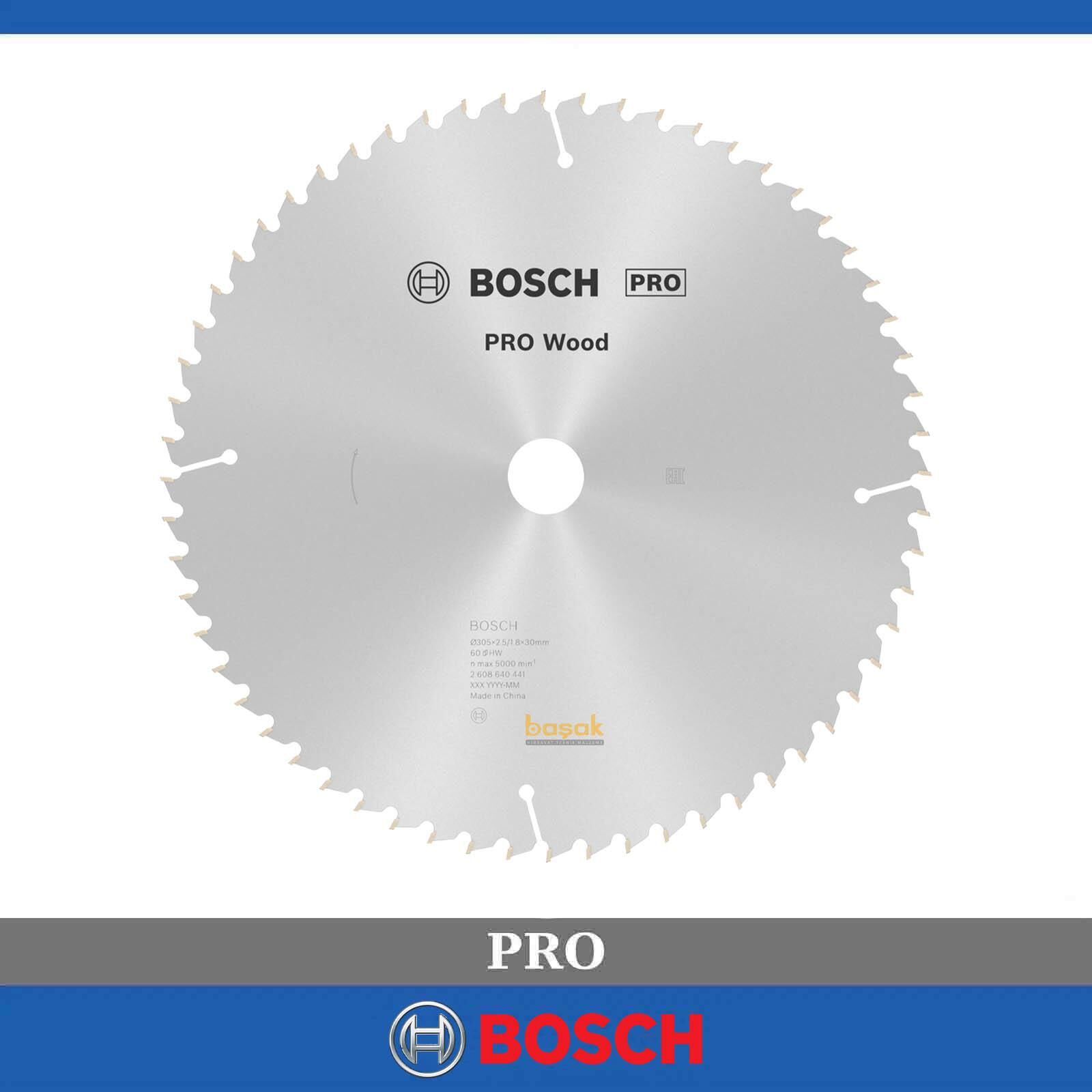 Bosch Pro 305x30 mm 60 Diş Ahşap Daire Testere 2608640441