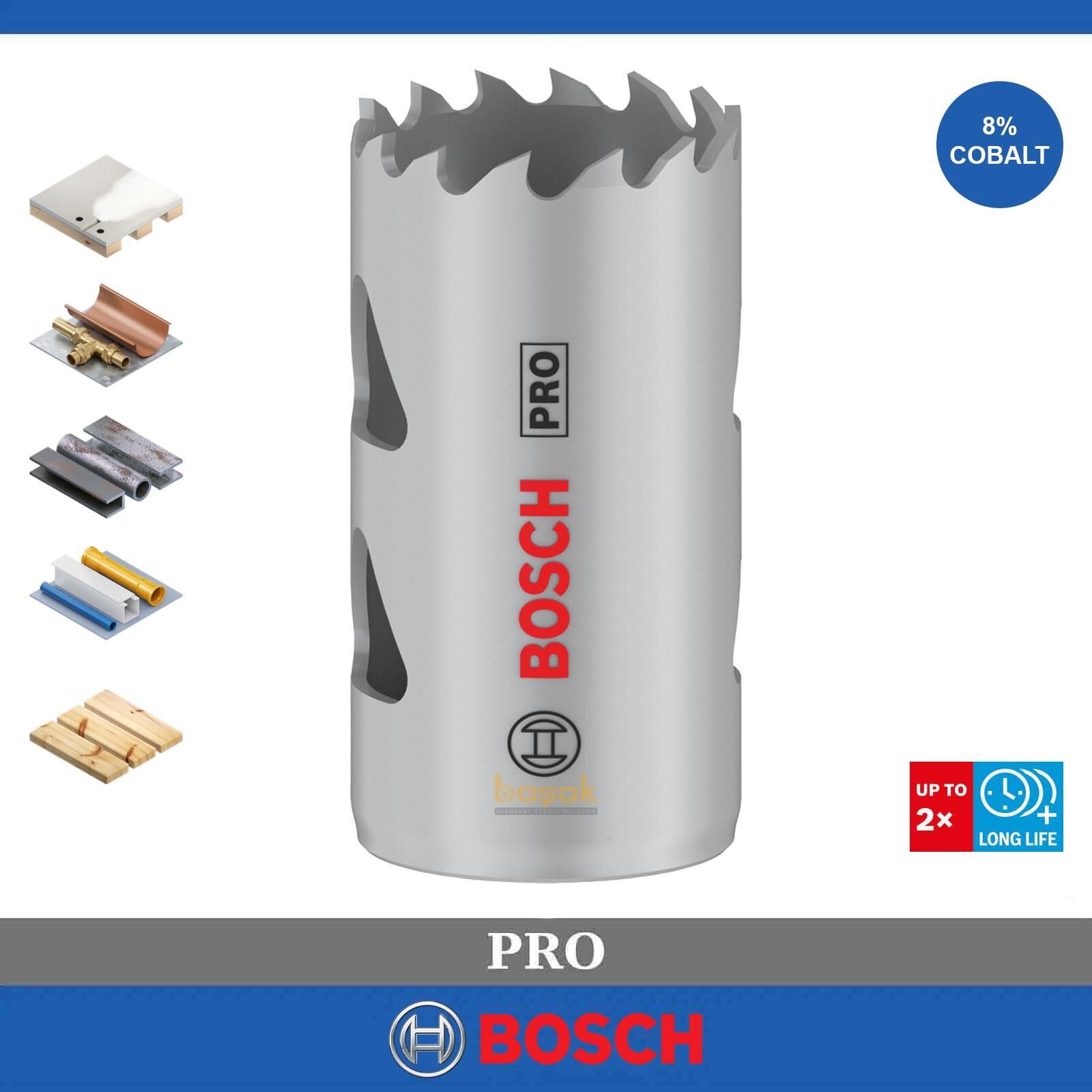 Bosch Pro 27 mm Multi Vidalı Bi-Metal Panç 2608901499
