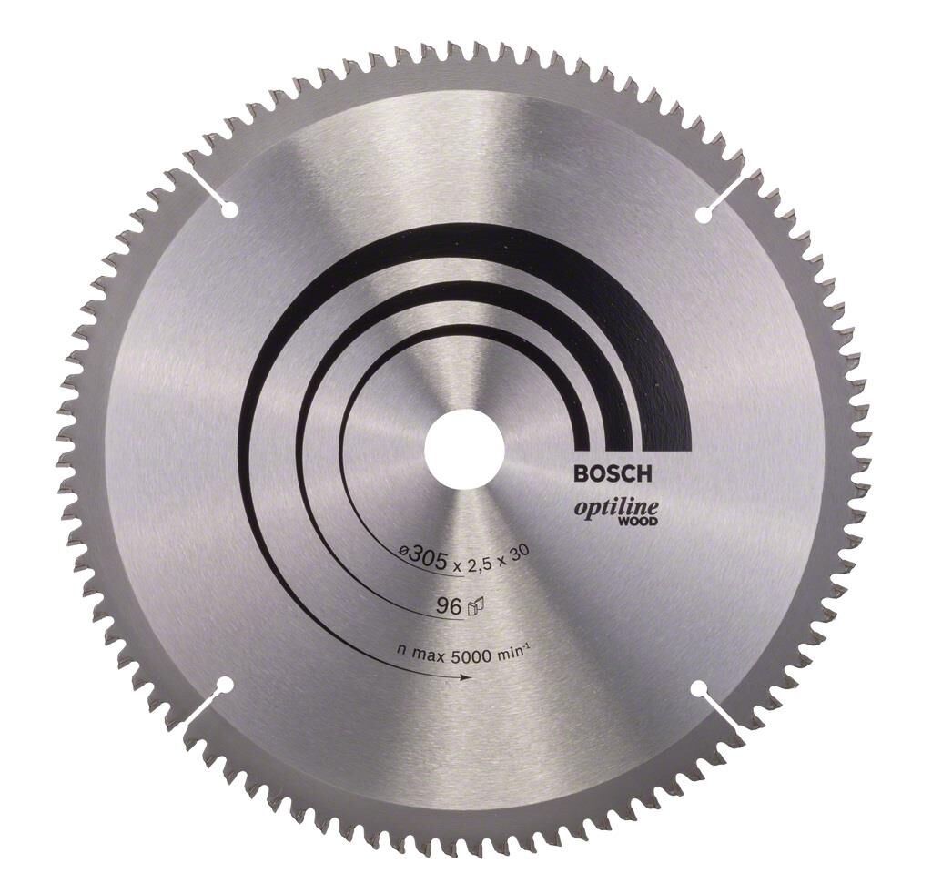 Bosch Optiline Ahşap 305x30 mm 96 Diş Daire Testere Bıçağı 2608640442