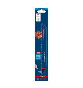 Bosch Expert S 1543 HM Delikli Tuğla 3'lü 240 mm Panter Testere 2608900415