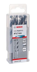 Bosch HSS PointeQ 5,7 mm Metal Matkap Ucu 10'lu 2608577225