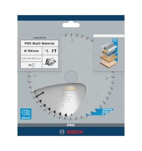 Bosch Multi Material 160*20/16mm 42 Diş Elmas Daire Testere Bıçağı 2608640503