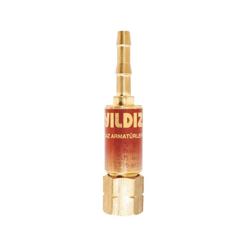 Yıldız 1118 Alev Emniyet Valfi Hamlaç Arkası Yanıcı Gaz İçin (2601- 4511 - 4512 - 4541)
