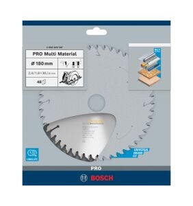 Bosch Multi Material 180*30/20mm 48 Diş Daire Testere Bıçağı 2608640507