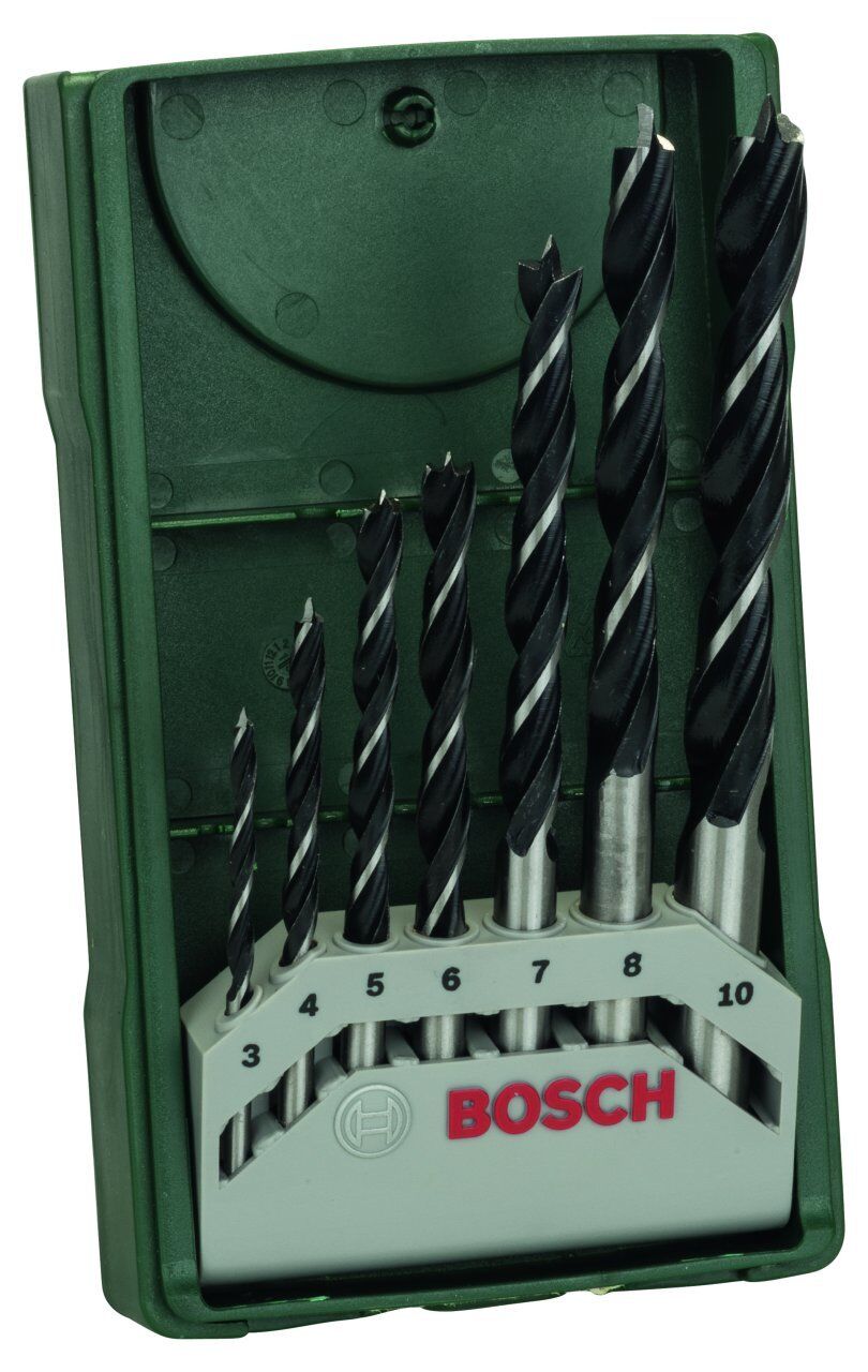 Bosch XLine Mini 7 Parça Ahşap Matkap Ucu Seti 2607019580