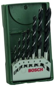 Bosch XLine Mini 7 Parça Ahşap Matkap Ucu Seti 2607019580