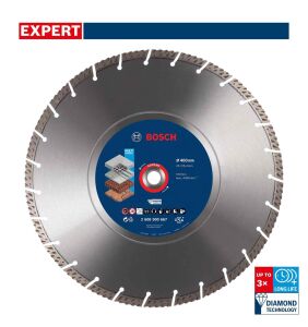 Bosch Expert 400 mm Yapı Malzemeleri Elmas Kesme Diski 2608900667