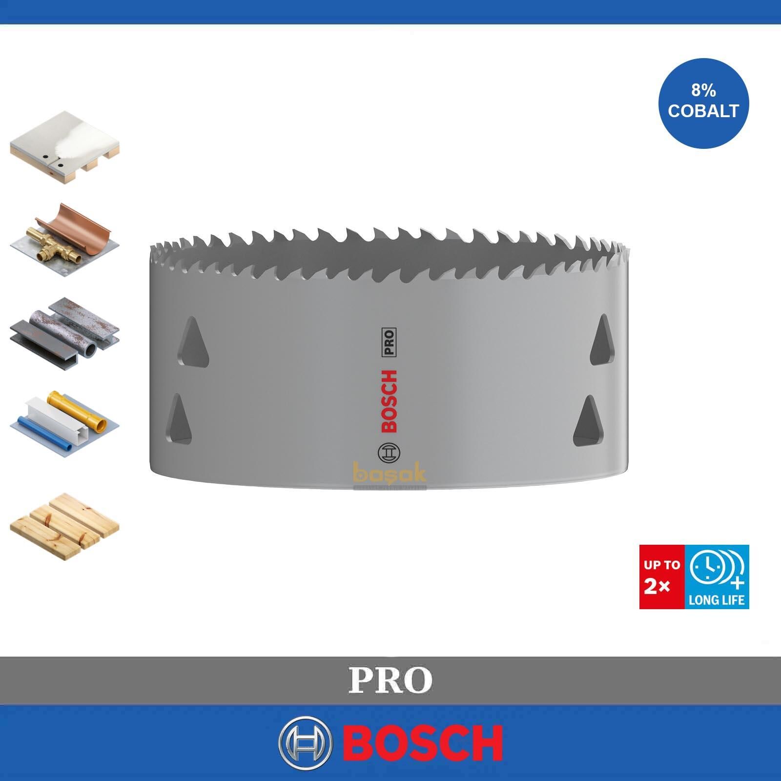 Bosch Pro 108 mm Multi Vidalı Bi-Metal Panç 2608901536