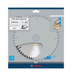 Bosch Multi Material 200*30 mm 54 Diş Elmas Daire Testere Bıçağı 2608640510