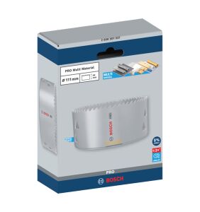 Bosch Pro 111 mm Multi Vidalı Bi-Metal Panç 2608901537