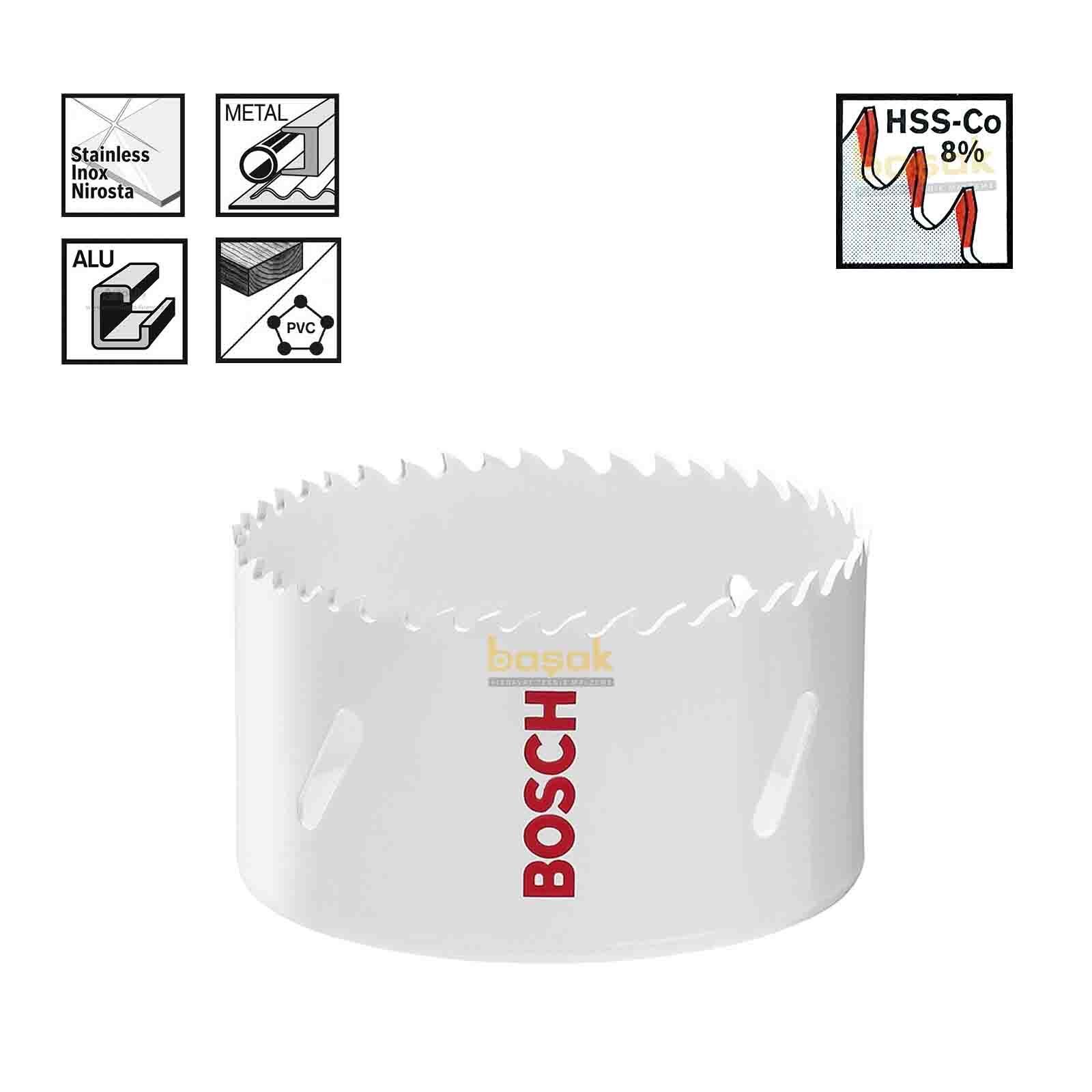 Bosch Bi-Metal 92 mm Delik Açma Testeresi 2608580504
