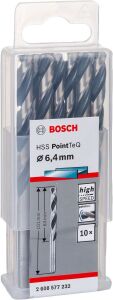 Bosch HSS PointeQ 6,4 mm Metal Matkap Ucu 10'lu 2608577232