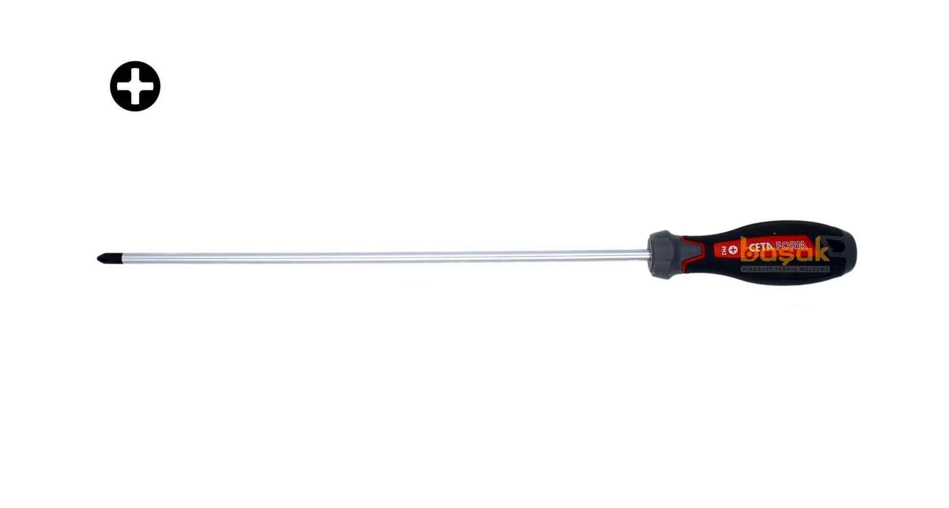Ceta Form PH2 x 300 mm Ekstra Uzun Yıldız Tornavida F14-002-300