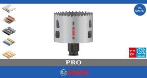 Bosch Pro 67 mm PC Delik Testeresi HSS %8 Kobalt 2608594397