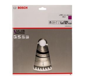 Bosch Multi Material 235*30/25mm 64 Diş Elmas Daire Testere Bıçağı 2608640514
