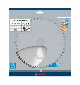 Bosch Multi Material 235*30/25mm 64 Diş Elmas Daire Testere Bıçağı 2608640514