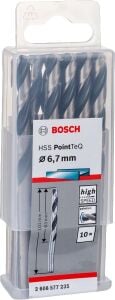 Bosch HSS PointeQ 6,7 mm Metal Matkap Ucu 10'lu 2608577235