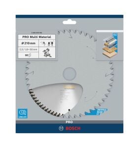 Bosch Multi Material 210*30 mm 80 Diş Elmas Daire Testere Bıçağı 2608640445