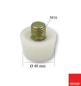 Ceta Form Ø 40 mm M16 Yedek Plastik Çekiç Kafası L12-R40