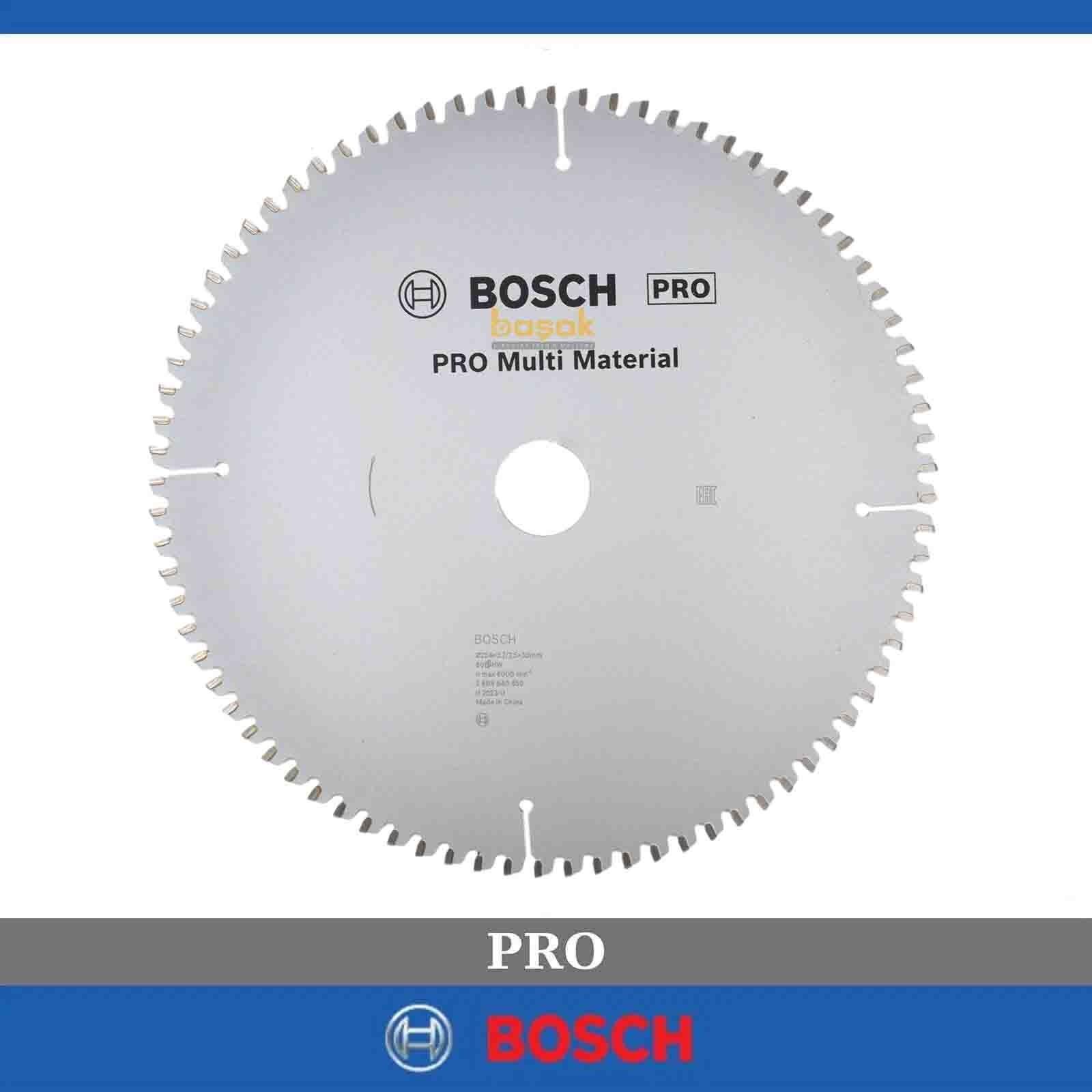 Bosch Multi Material 254*30 mm 80 Diş Elmas Daire Testere Bıçağı 2608640450