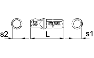 Ceta Form BT/7000S3  Lokma Adaptör Takımı 3 Parça
