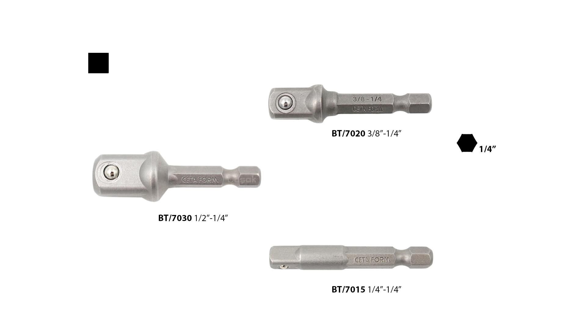 Ceta Form BT/7000S3 Lokma Adaptör Takımı 3 Parça | CETA FORM