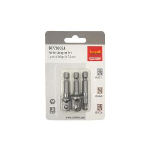 Ceta Form BT/7000S3  Lokma Adaptör Takımı 3 Parça