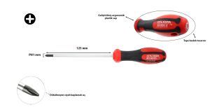 Ceta Form PH1 x 125 mm Yıldız Tornavida F14-001-125