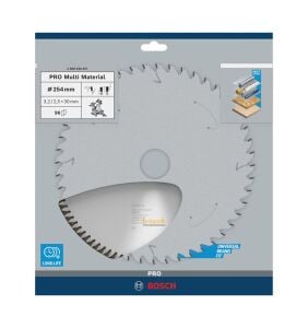 Bosch Multi Material 254*30 mm 96 Diş Elmas Daire Testere Bıçağı 2608640451