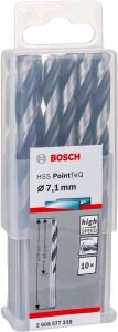 Bosch HSS PointeQ 7,1 mm Metal Matkap Ucu 10'lu 2608577239