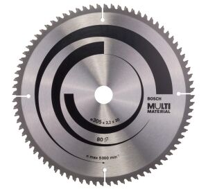 Bosch Multi Material 305*30 mm 80 Diş Elmas Daire Testere 2608640452