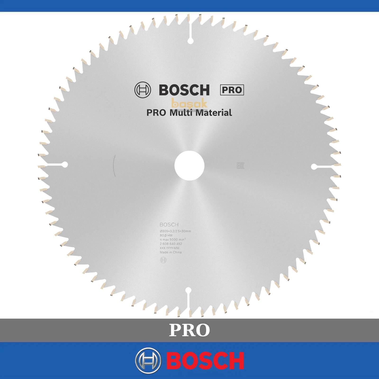 Bosch Multi Material 305*30 mm 80 Diş Elmas Daire Testere 2608640452