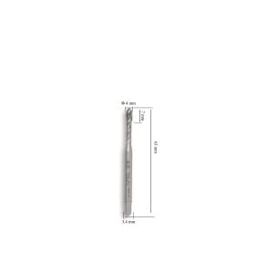 MTE M4 Helis Makine Kılavuzu Kalın Şaftlı HSSE DIN 371/C