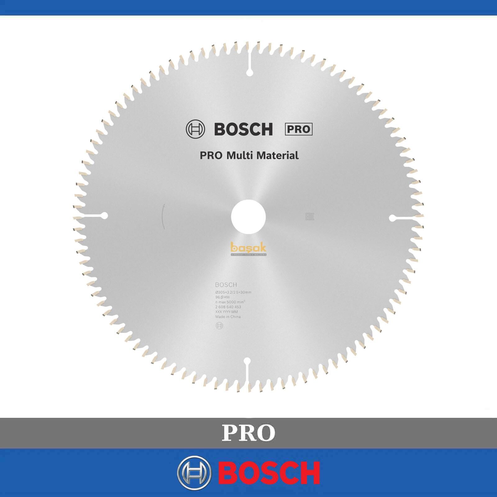 Bosch Multi Material 305*30 mm 96 Diş Elmas Daire Testere 2608640453