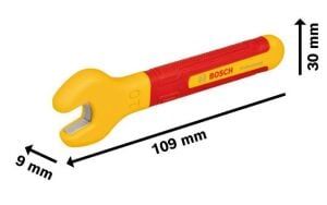 Bosch VDE 10mm Çatal Anahtar 1600A02NF0