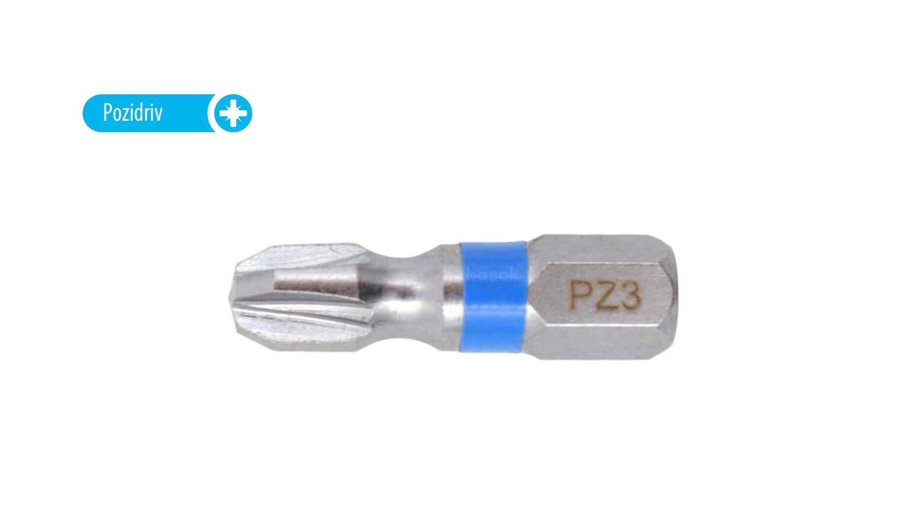 Ceta Form PZ  3 x 25 mm Yıldız Bits Uç Renk Kodlu CB/353TC