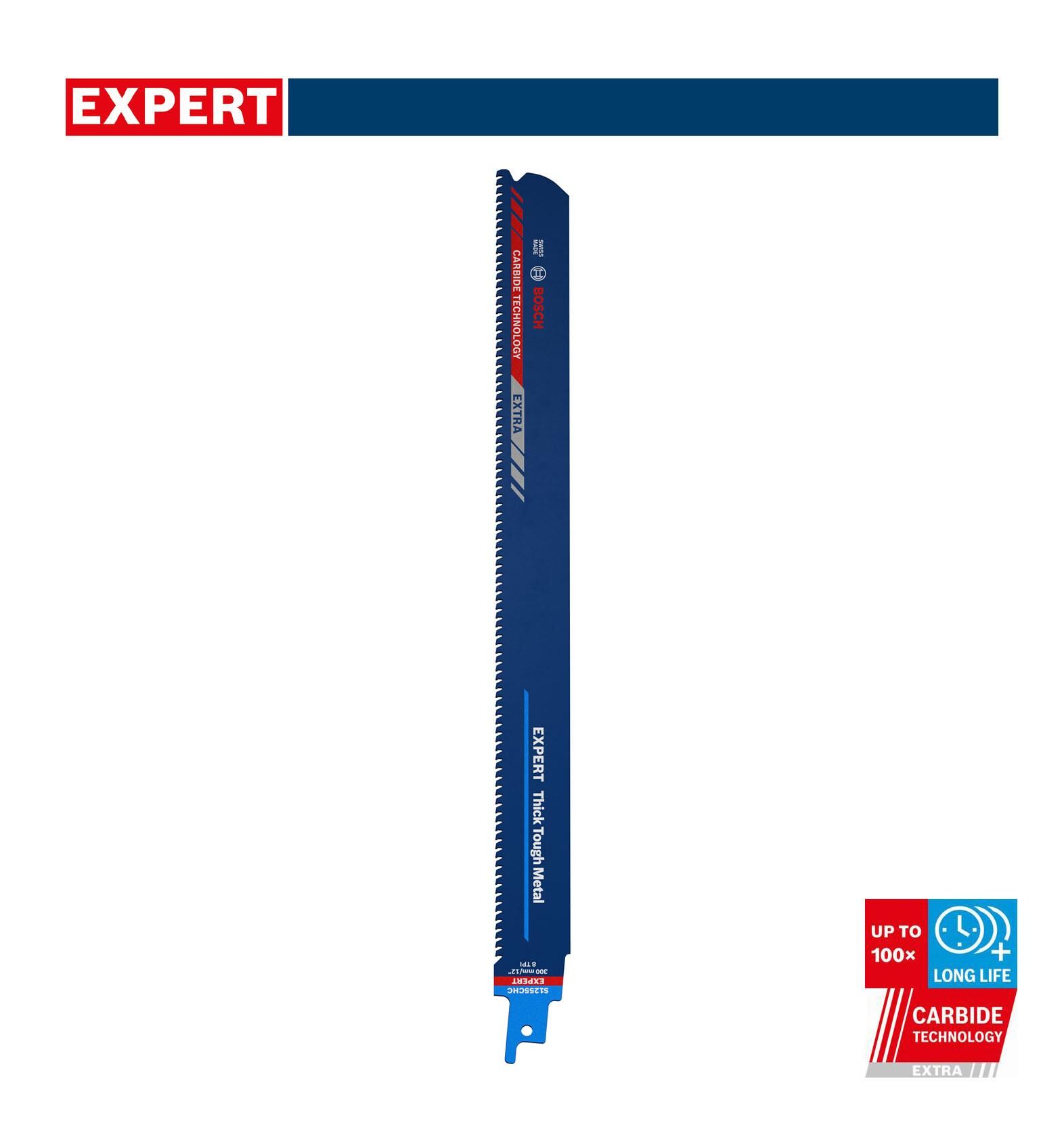 Bosch Expert S 1255 CHM 300 mm 10'lu Kalın Metal Panter Testere 2608900372