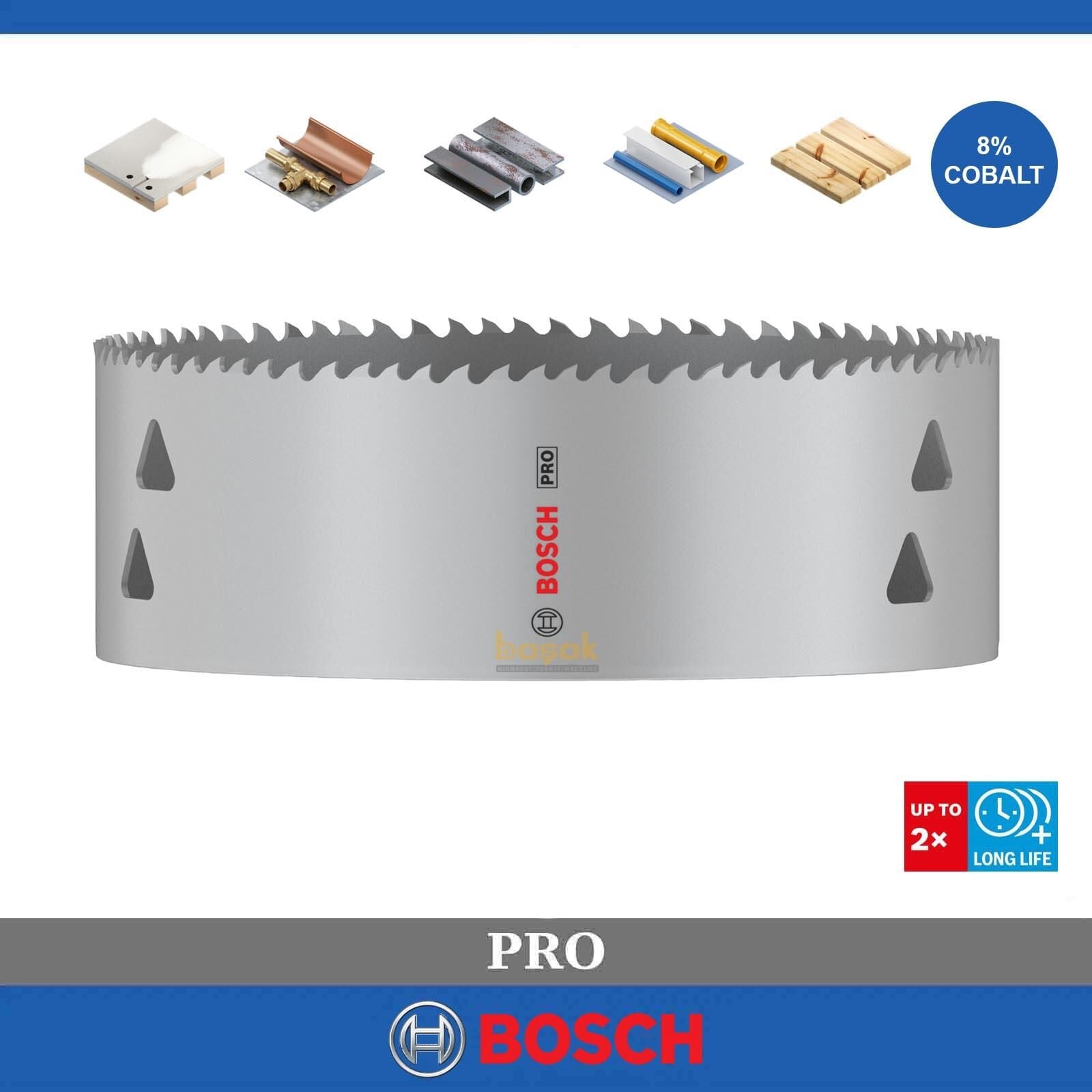 Bosch Pro 146 mm Multi Vidalı Bi-Metal Panç 2608901543