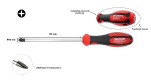 Ceta Form PH3 x 150 mm Yıldız Tornavida F14-003-150
