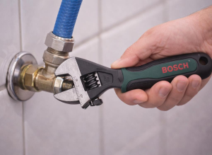 Bosch 150 mm 6'' Kurbağacık Anahtar Max 24 mm 1600A039HN